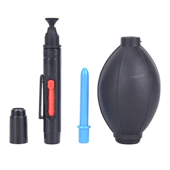 

Photo Kit Dust Cleaner Camera Lens Cleaning Brush Pen Wipes Filiginous Air Blower
