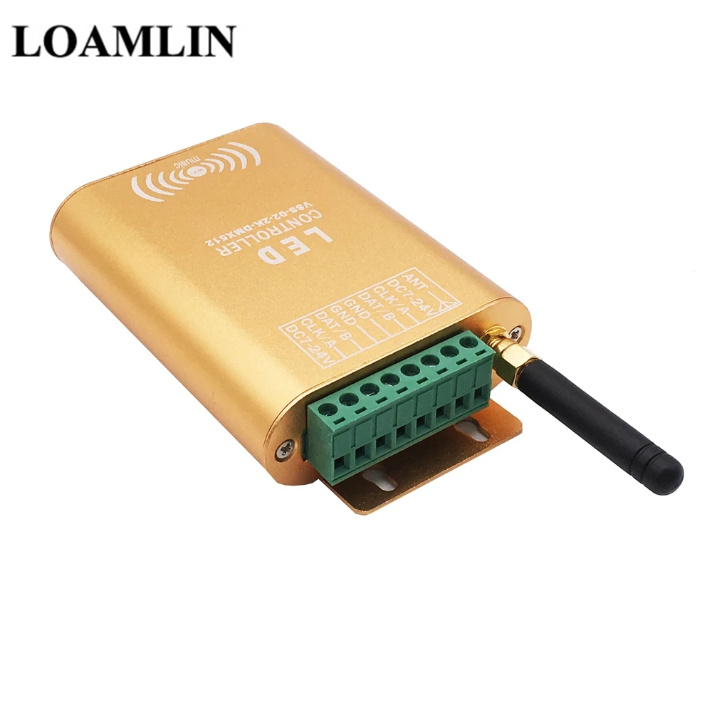 Светодиодный контроллер связи Wi Fi SPI 2048 пикселей цифровой адресуемый для цветной