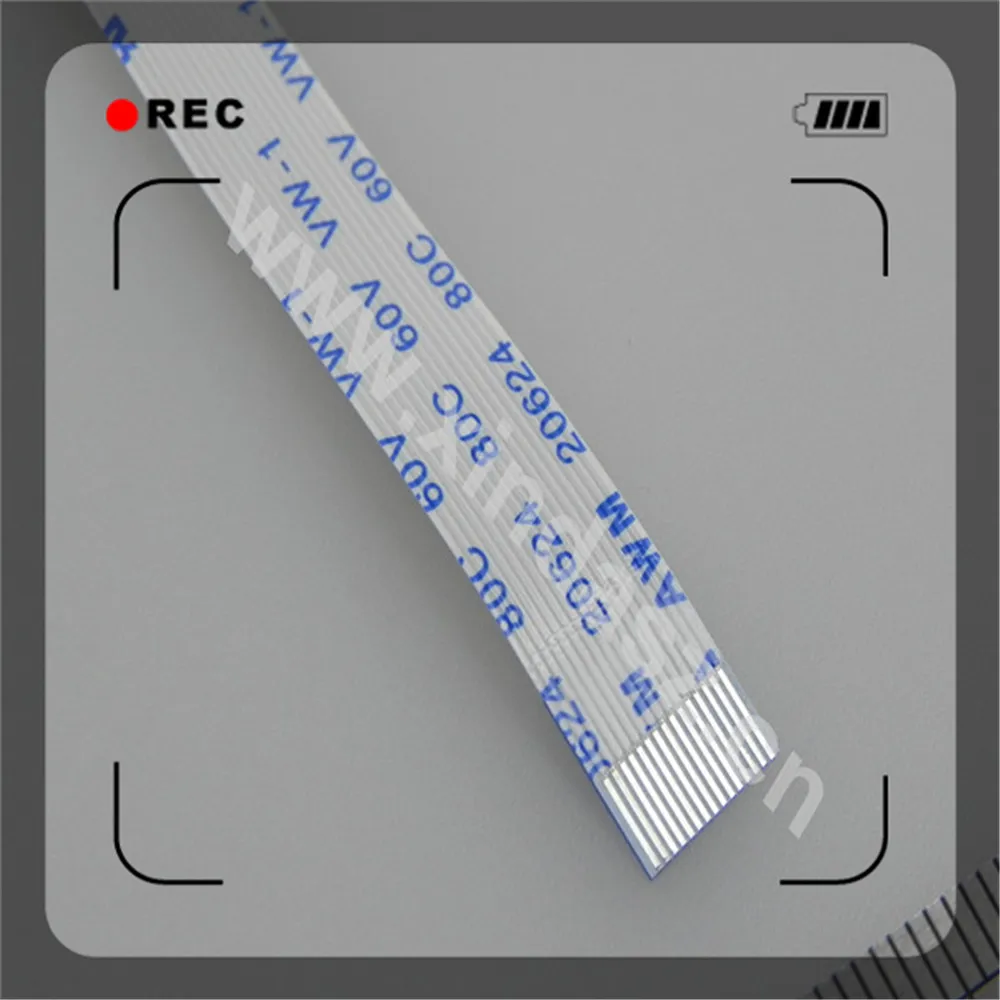 5Pcs AWM 80C 60V VW-1 40 Pin 0.5 Pitch 40mm FFC Flexible Flat Same Side Cable