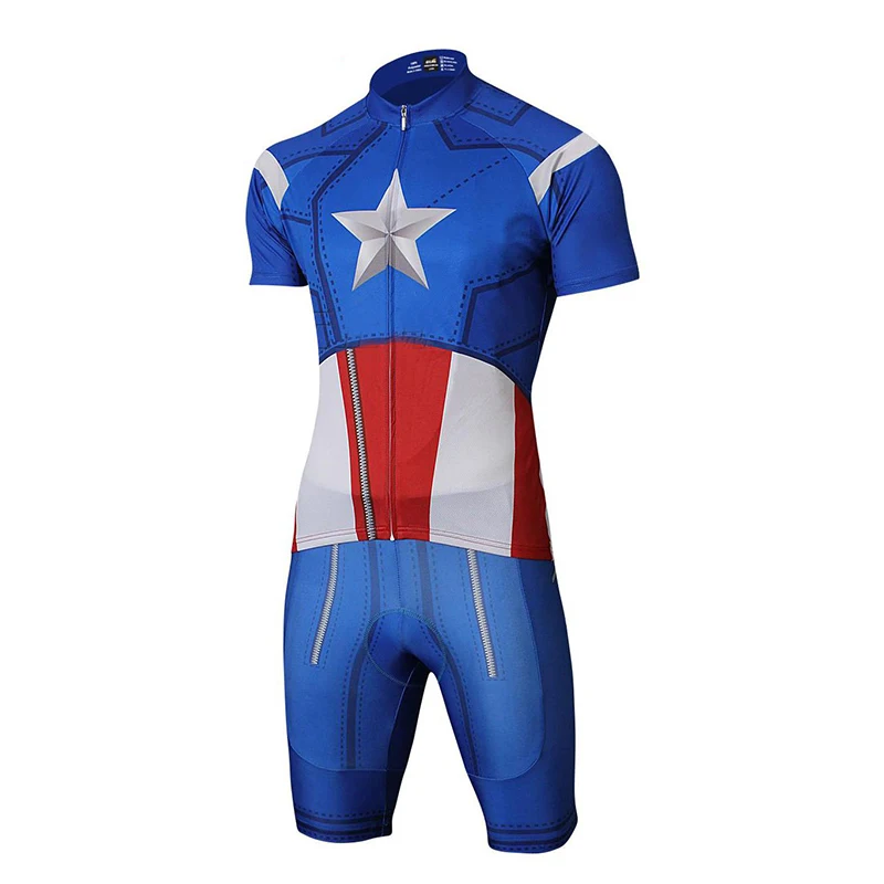 Prix pour Quick step cycling jersey marvel à manches courtes custom made Batman maillot Iron Man Spiderman Superman garçon vêtements ensembles Prix pour Quick step cycling jersey marvel à manches courtes custom made Batman maillot Iron Man Spiderman Superman garçon vêtements ensembles