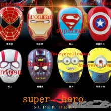 Модная серия Мстителей, 12000 мАч, Дополнительный внешний аккумулятор, универсальный для iPhone, android, Человек-паук, Капитан Америка, Супермен, Железный человек