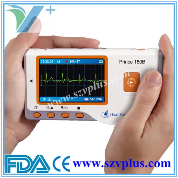 HEAL FORCE PRINCE 180B Handheld ECG EKG monitor Portable Heart Detector