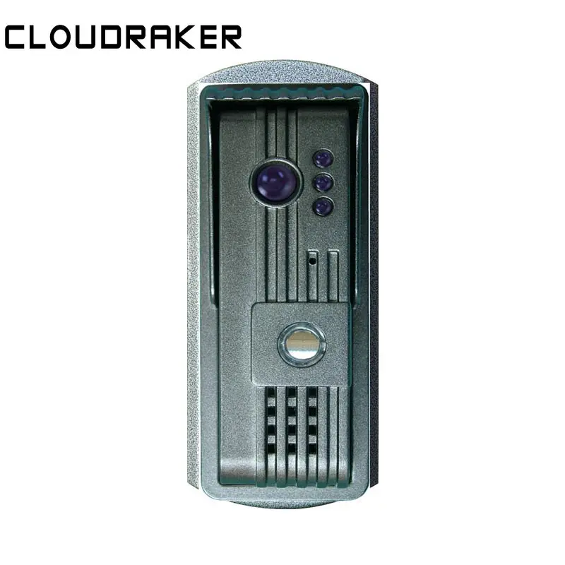 

CLOUDRAKER Zinc Alloy Die Casting Door Phone Intercom Home Security Video Intercom doorbell Unlock IR Night Vision