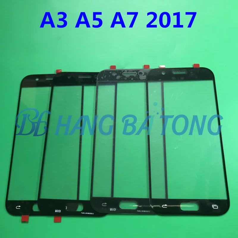 Сменное внешнее оригинальное стекло для Samsung Galaxy A3 A320 A5 A520 A7 A720 2017 ЖК дисплей
