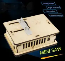 Miniature Handmade Mini Table Saw Woodworking Saws Chainsaw Cutting Machine Mini lathe 220V