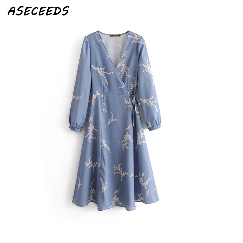 2018 винтажное платье с цветочным принтом сексуальное бантом на шнуровке для