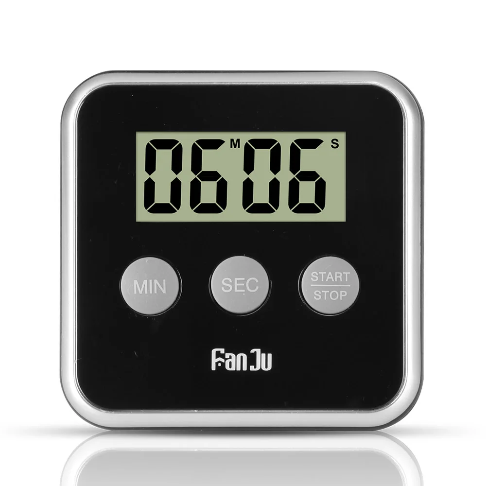 

Digital Timer Kitchen Countdown Magnetic Large Display Loud Alarm Easy to Use Mini Back Stand Cooking Kitchen Timer