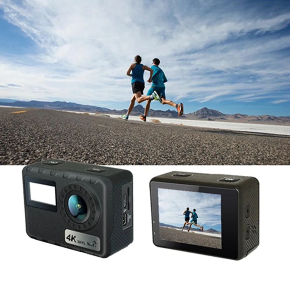 

Remote Control Sport Camera 4K 25fps Full HD WiFi Voice Action Camera 30M Waterproof Sport video Camera 170 Wide-angle Sport Cam