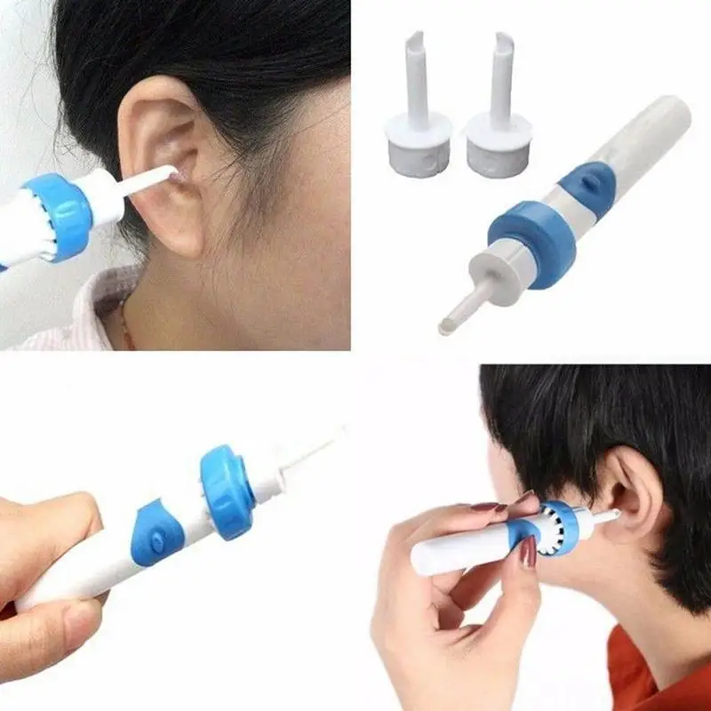 

1 Set Electric Smart Earpick Ear Cleaner Suck Out Earwax Removal Soft Massage Cleaner Prevent Clean Tools Ear Care Kit Dropship