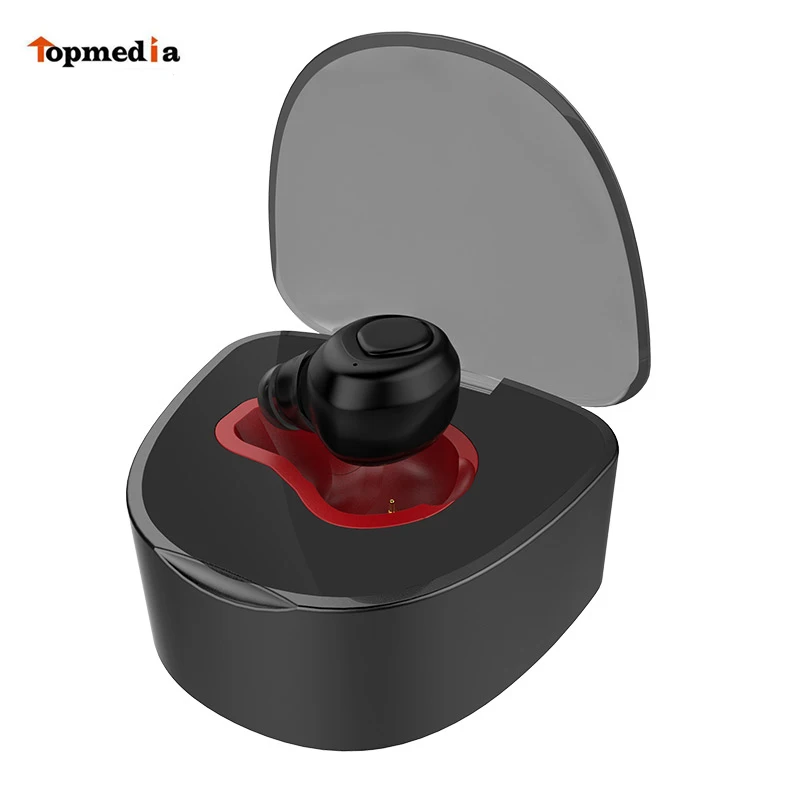 

Q7 SuperLong Standby Earphones Headset With Storage Box Wireless Business Bluetooth Earphone Headsets For Phone IPhone Se Xiaomi
