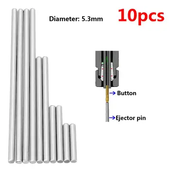

WOLIKE Ejector Pins Set Used to Push Rifling Buttons High Hardness Full Specifications Reamer Machine Tools Accessories