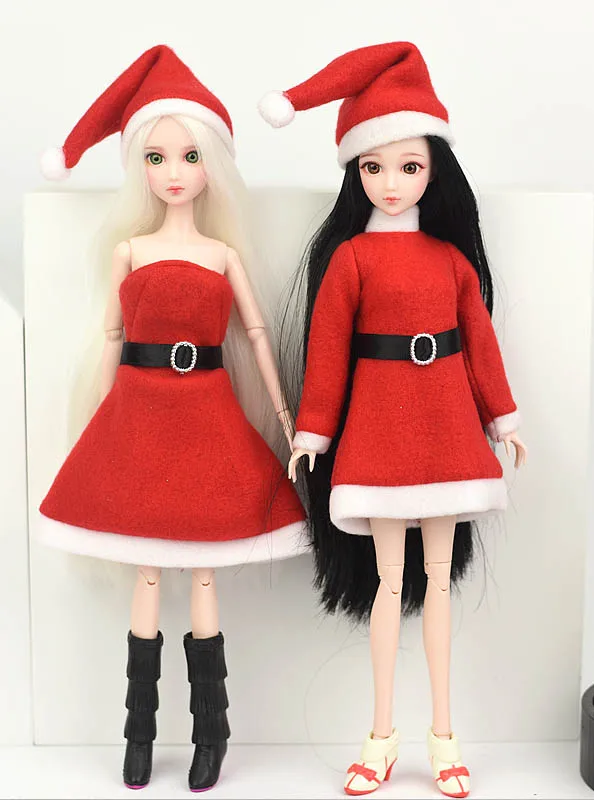 Наряд ручной работы для Blythe Doll Dress & Red Hat обувь на высоком каблуке одежда Барби 1/6