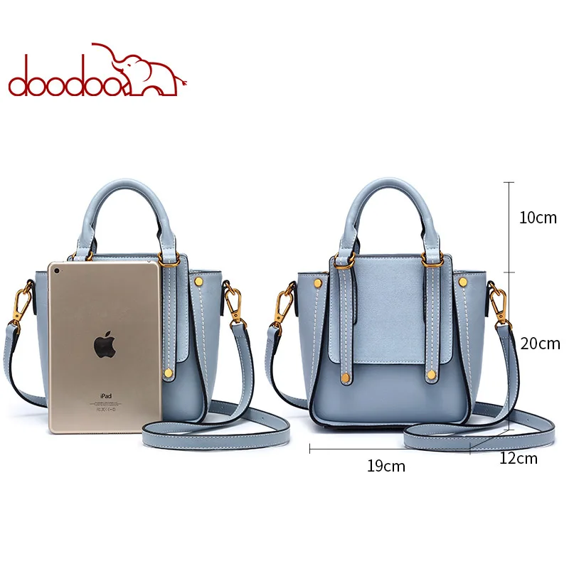 Goede DOODOO Vrouwen Pu Lederen Handtas Luxe Handtassen Vrouwen Tassen Designer Vrouwelijke Schouder Crossbody Tassen Dames Top handvat Draagtas