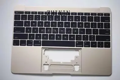 Yourui 98% Новинка США A1534 клавиатура Topcase с подсветкой для MacBook air 1" год серый серебристый цвет