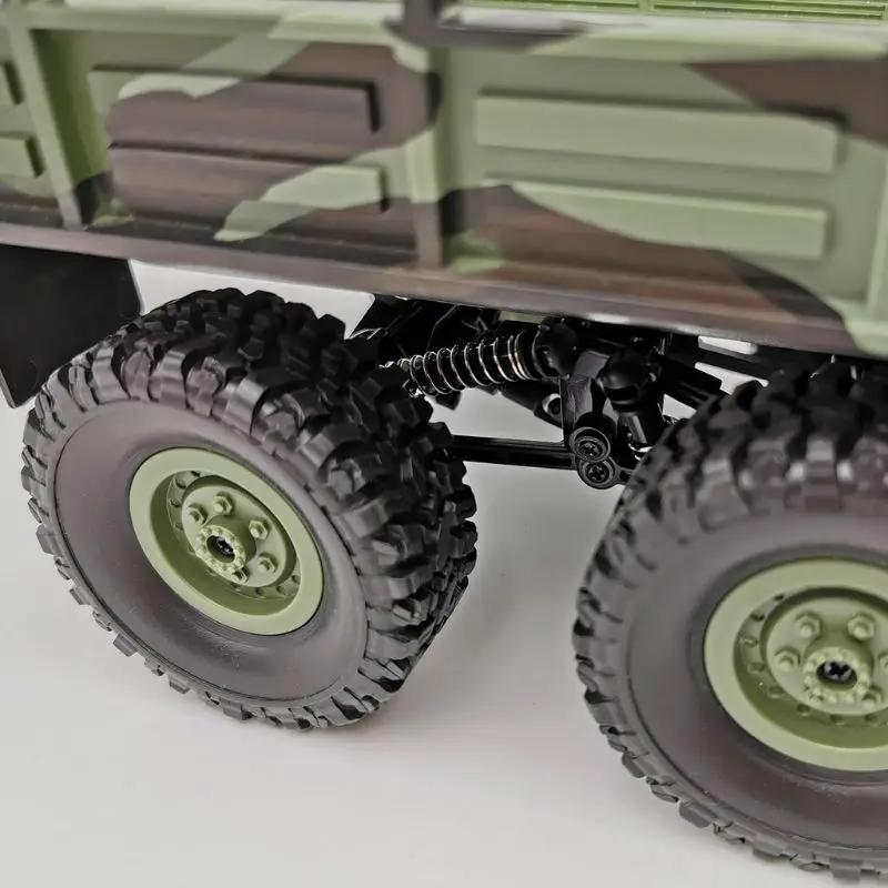 MN-77 2,4G 1:16 4WD внедорожный военный грузовик RC автомобиль светодиодный RTR металлические c-образные балки четыре колеса