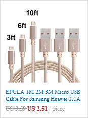 EPULA usb-кабель для зарядки и передачи данных для планшета samsung Galaxy Tab 2 10,1 P5100 P7500