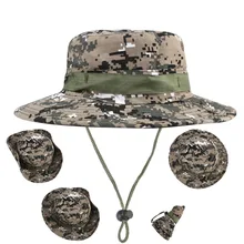 Панама, повседневная, стильная, регулируемая, складываемая, складывающаяся, Солнцезащитная шляпа из смесового хлопка, рыбацкая шляпа, кепка от солнца с ремнем для подбородка, кепка для бега