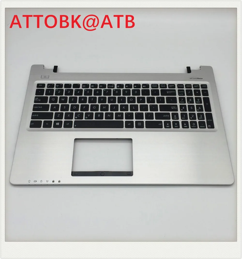 Новая английская клавиатура для ноутбука Asus S550CB K56 k56C K56CB K56CM K56CA A56 A56CB S56CB S56 английскую клавиатуру и Упор для рук крышка