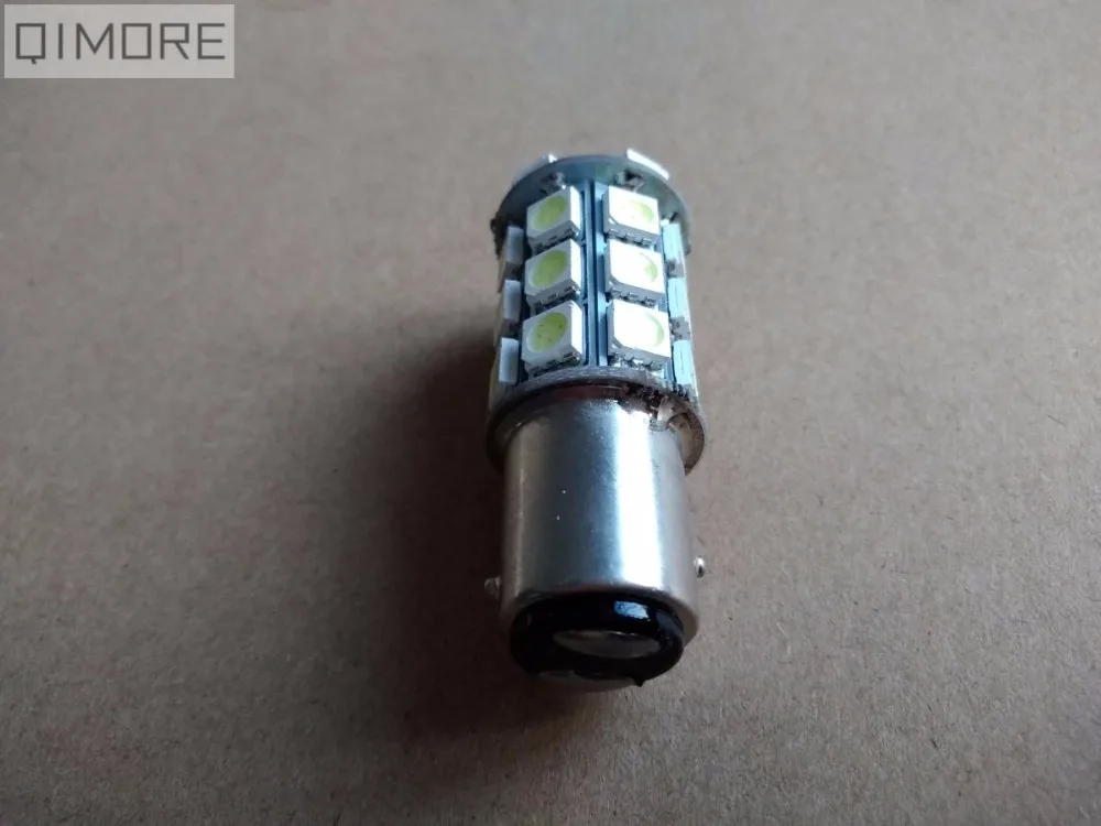 1 шт. 12 В 1157 S25 BA15D 27 SMD светодиодный ная лампа для скутера мотоцикла автомобиля стоп
