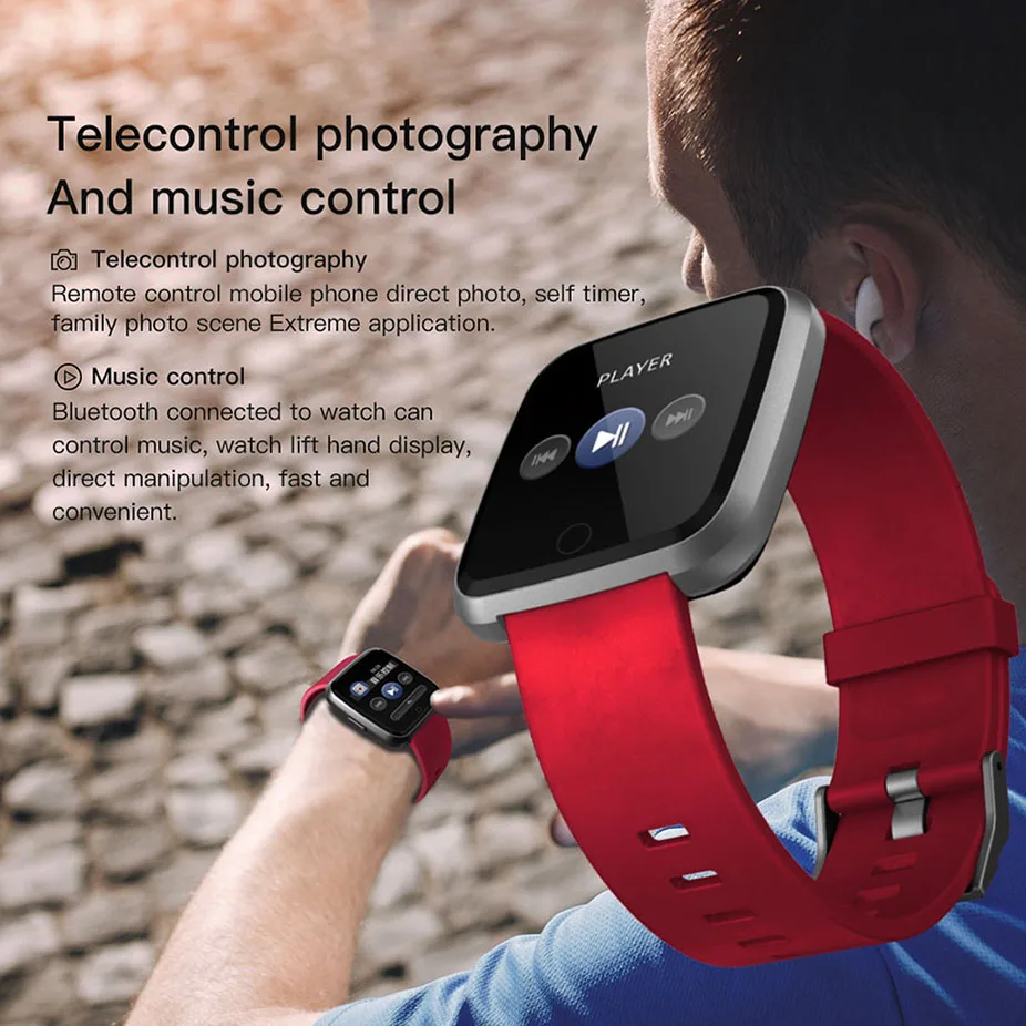 COLMI Smart watch Men IP67 Waterproof Activity Fitness Tracker Heart Rate Monitor Women Smartwatch For Android IOS 9
