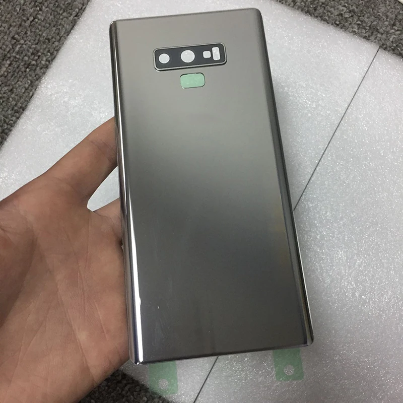 1 шт. оригинальная Задняя стеклянная панель Gorilla для samsung Galaxy Note 9 N960 N960F N960P задняя крышка батарейного отсека чехол