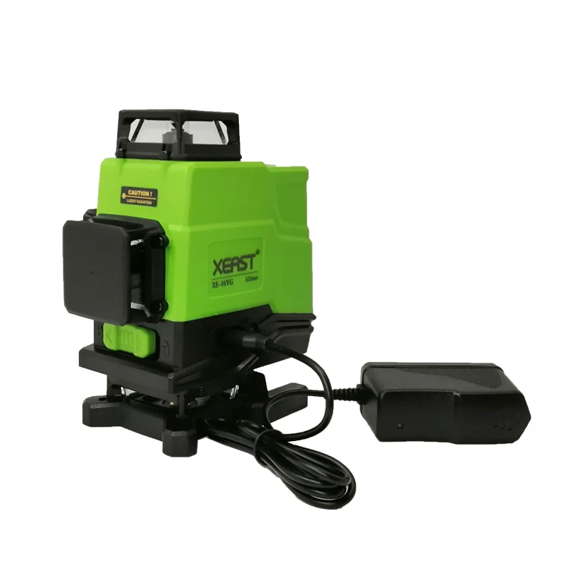XEAST 16 line 4D laser level 360 Vertical And Horizontal Laser Level Self-leveling Cross Line 4D Green Laser Level with outdoor XEAST 16 line 4D laser level 360 Vertical And Horizontal Laser Level Self-leveling Cross Line 4D Green Laser Level with outdoor