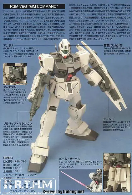 Image result for HGUC 1/144 GM Command Colony Use