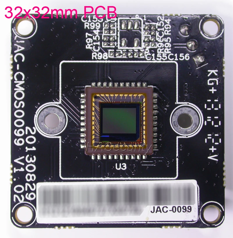 Специальный 3 7 мм объектив 1/3 &quotPixelplus PC1099 CMOS датчик изображения камера 32x32 Модуль