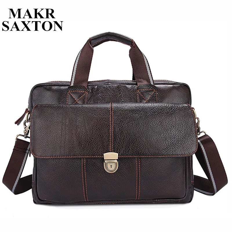 

2019 New Genuine Leather Vintage Casual Men Handbags Cowhide Men Crossbody Bag Men's Travel Bags Laptop Briefcase Bag for Man