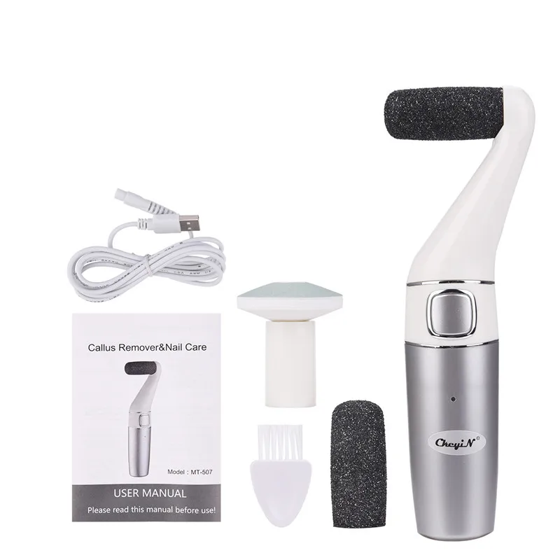 

USB Charging Electric Foot File Callus Remover Pedicure Rechargeable Dead Skin Feet Care Tool Manicure Nail Polisher