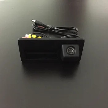 

thehotcakes Car Rear View Camera For Audi A4L A8L 2013 2014 / Reverse Camera / HD CCD RCA NTST PAL / Trunk Handle OEM