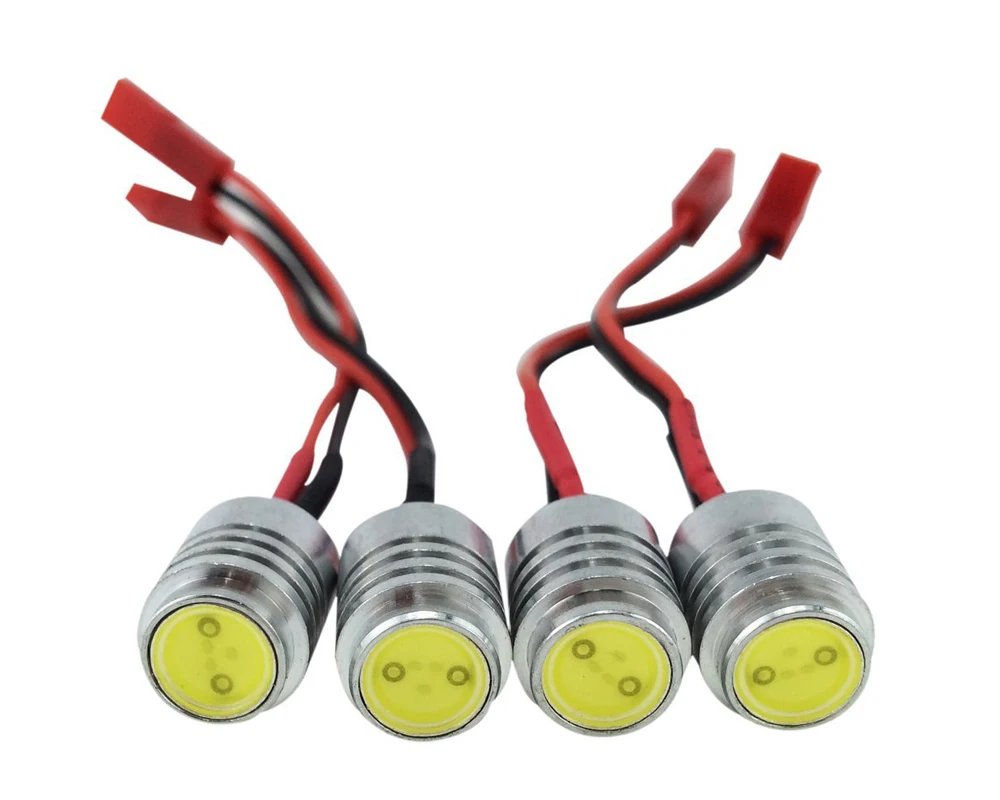 RC ночь Летающий 12V 1 5 W супер яркий LED головной свет Дрон светодиодный осветитель