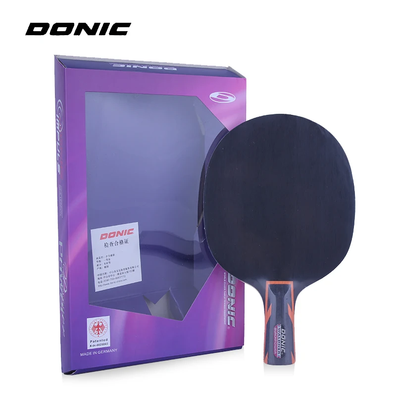 DONIC Waldner BLACKPOWER (Black Power, 5 Ply Wood) Racket Table Tennis