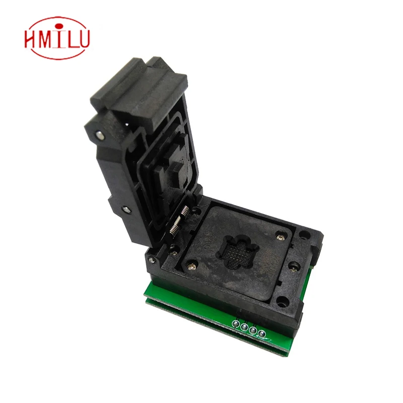 

BGA24 to DIP8 1.0MM Programming Socket IC size 6*8 mm/BGA24 IC Test Socket /BGA24 to 8 double-board burning socket