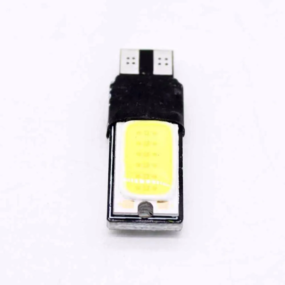 100 шт. Высоковольтная шина T10 194 W5W светодиодный COB интерьерные лампочки для номерного автомобильного знака номерной знак свет Парковка Резервное копирование светодиодный фонарь стоп сигналы