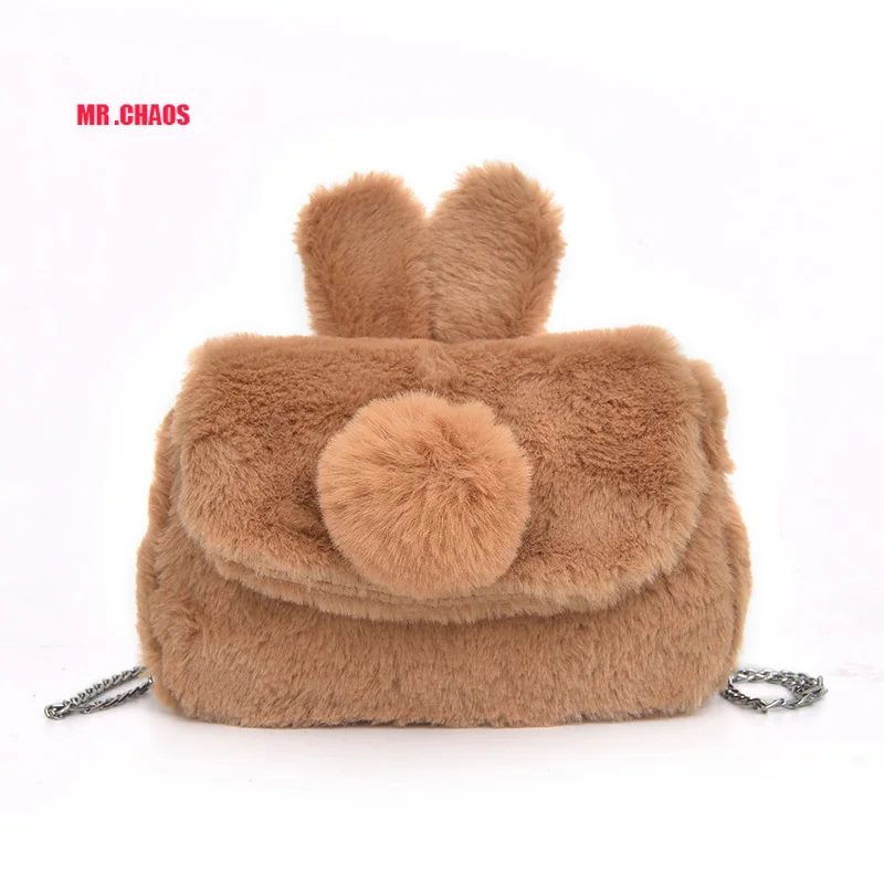 Cute Plush Rabbit Backpack Japanese Kawaii Bunny Backpack Stuffed