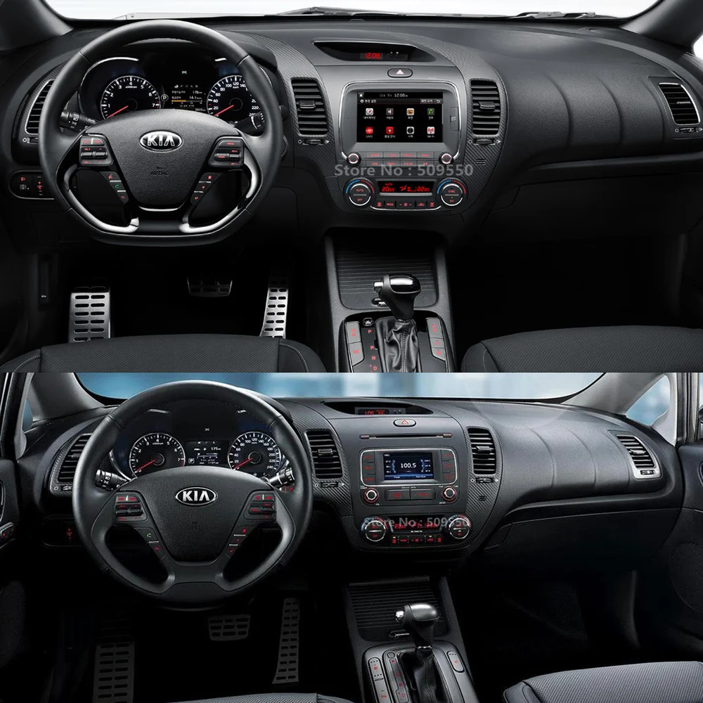 HD 9 дюймовый емкостный экран Android 8 1 автомобильный DVD для Kia CERATO K3 FORTE 2013 левое
