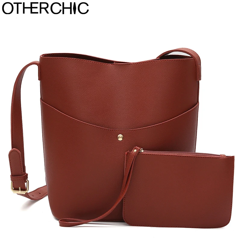 OTHERCHIC 2018 New Famous Brand Women Shoulder Bag Set Big Messenger