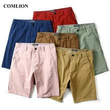 Новое поступление Для мужчин шорты бермуды летние хлопковые Рубашки домашние Для мужчин s Костюмы бермуды мужской короткие брюки Мода быстросохнущая C8