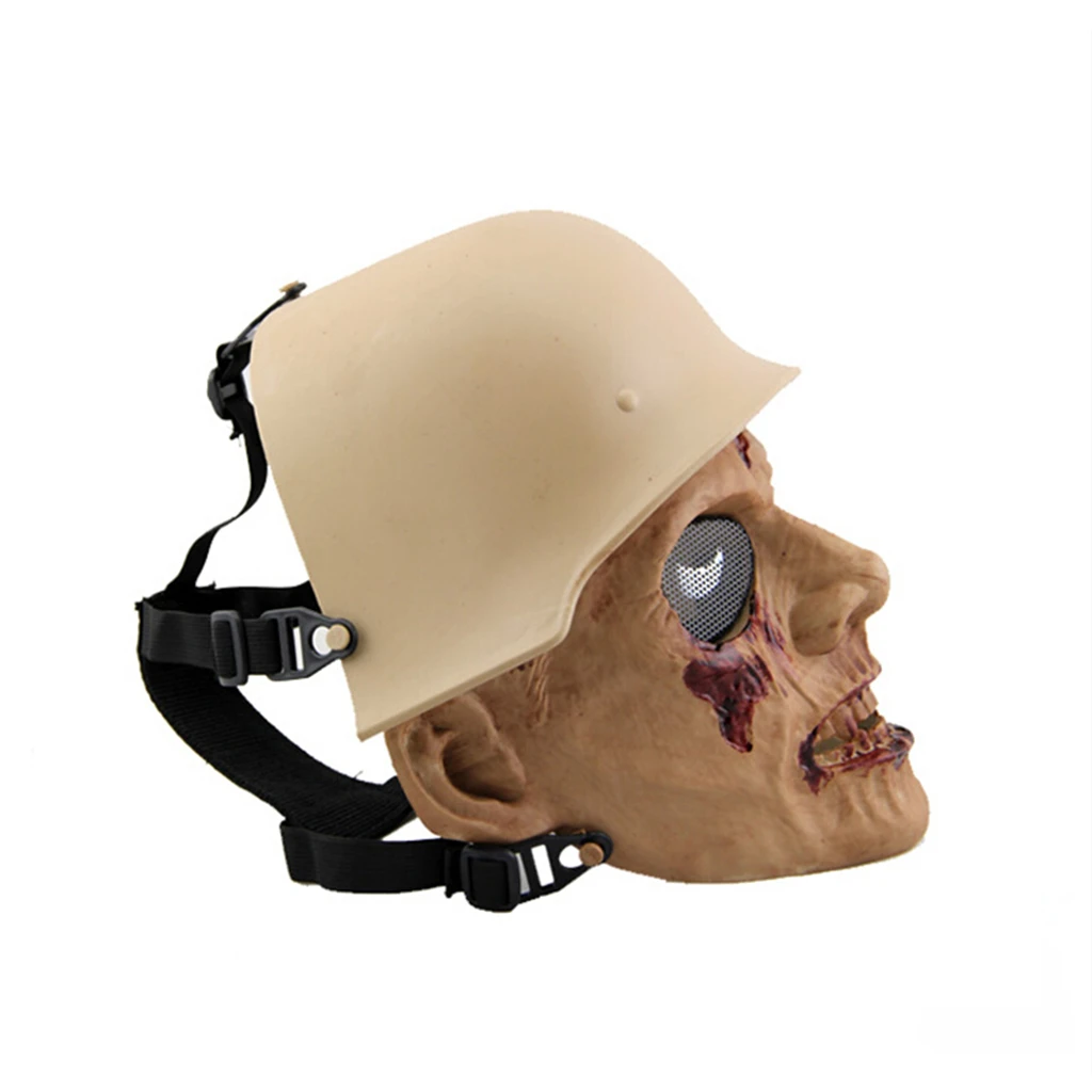 На открытом воздухе Охота Cs маска wargame маска Хэллоуин призрак полный уход за кожей лица кости черепа Airsoft Пейнтбол Маска