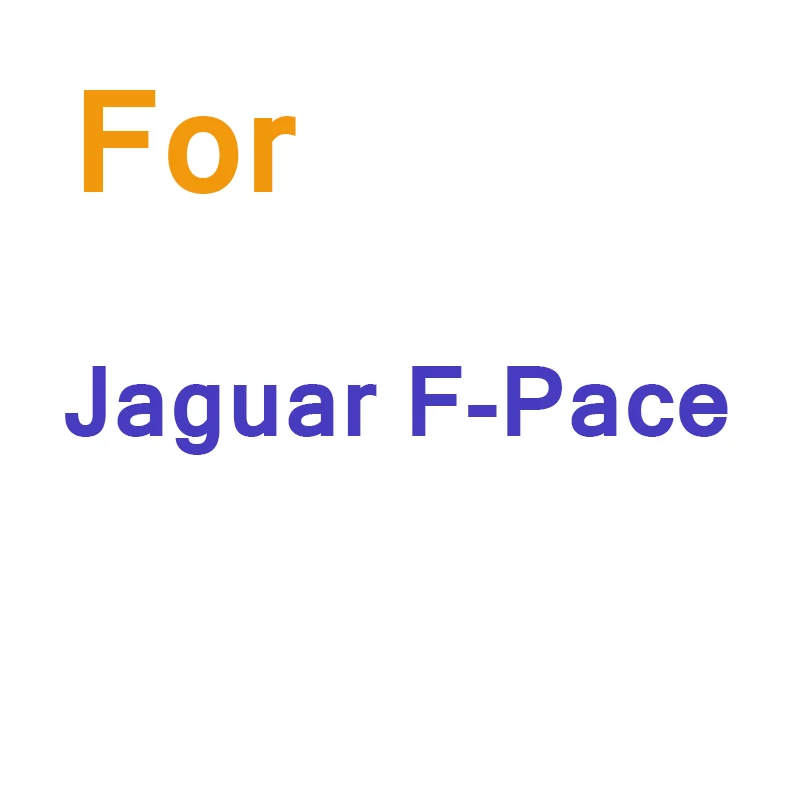 Cawanerl весь автомобильный капот уплотнение дверей уплотнение полосы комплект уплотнение Обрезной край резиновый уплотнитель для Jaguar C-X17 F-Pace - Цвет: For Jaguar Fpace