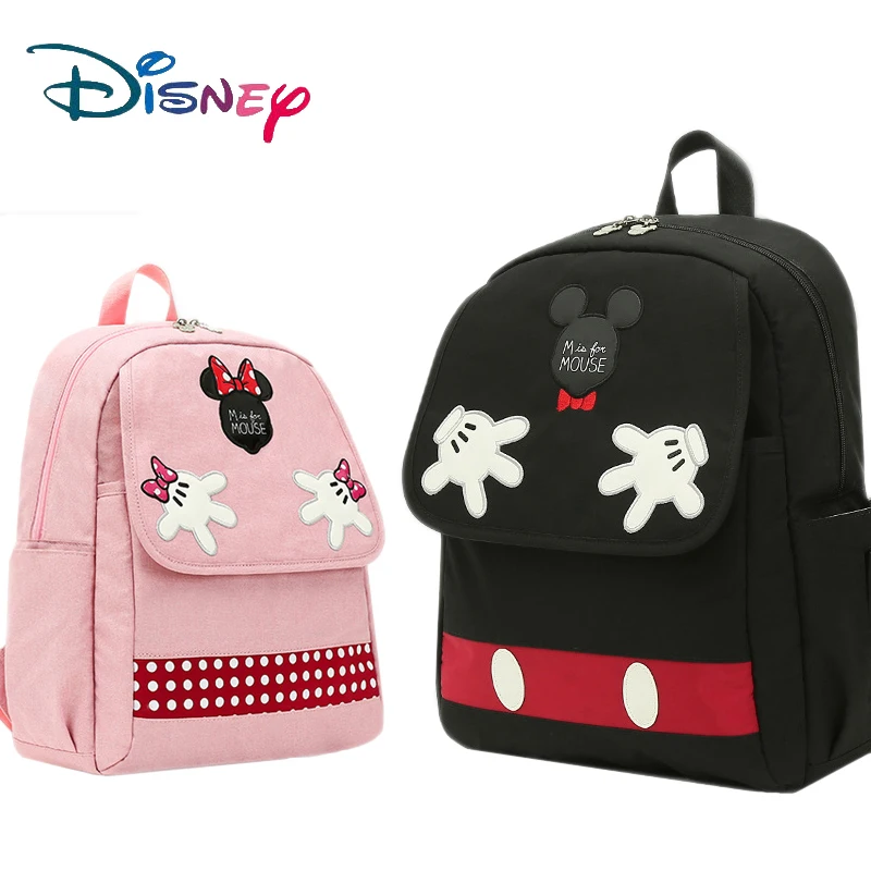 

Disney Mummy Diaper Bag Maternity Nappy Nursing Bag for Baby Care Travel Backpack Designer Disney Mickey Minnie Bags Handbag New