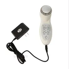 Цветной фотон& ультразвуковая красота очиститель кожи инструмент лицевой уход за кожей лица нежная средство для удаления морщин для похудения