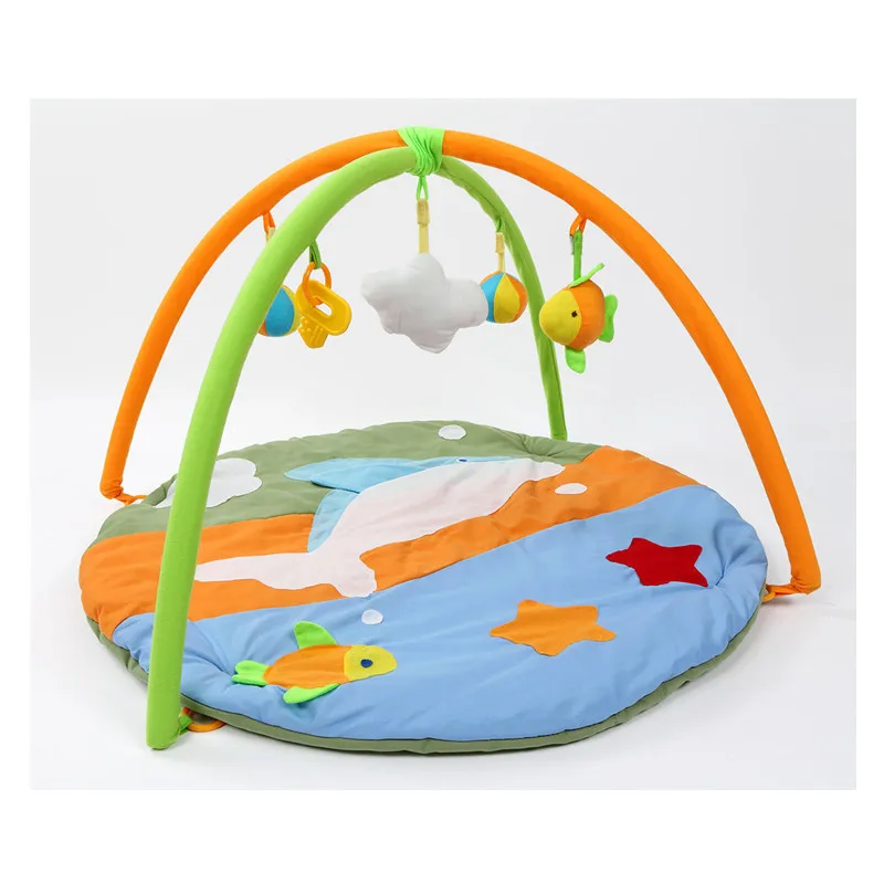 OLOEY Baby Play Мат 90* 90* 50 см Детский Коврик Развивающий Ковер Playmat Baby Gym Кролик Яблоко Дельфин Деятельности Мат Игр