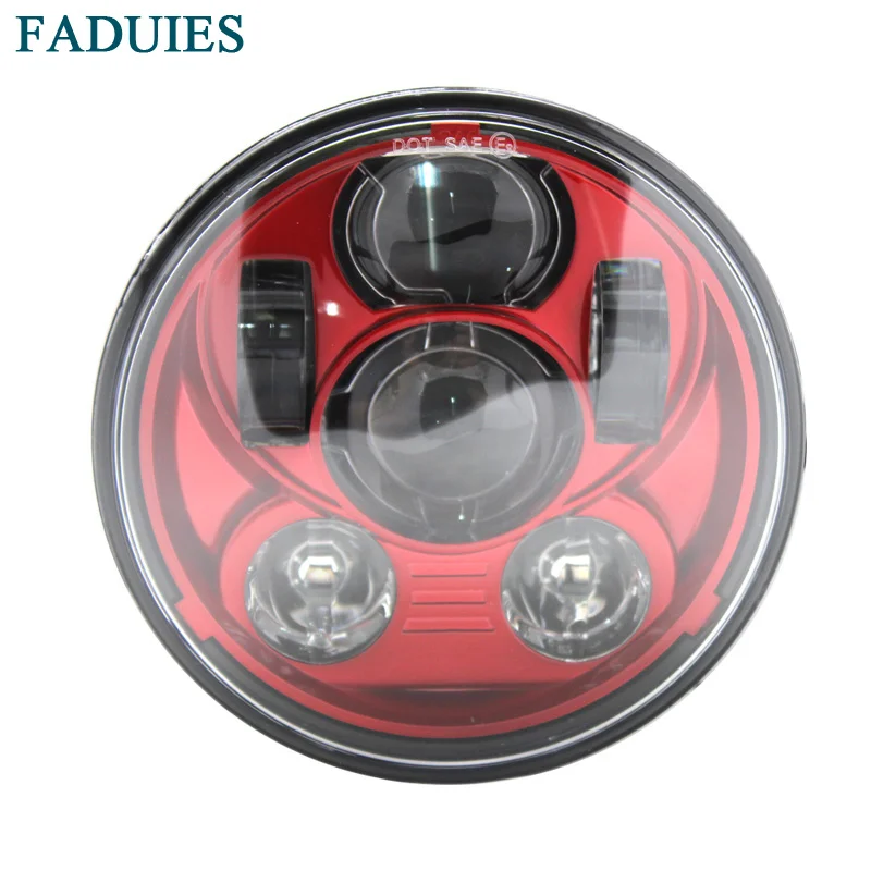 5.75 INCH Harleys Daymaker Projector LED headlight 5.75'' Front Driving light for motorcycle Harley Dyna Sportster 883 XL 1200 (1)1