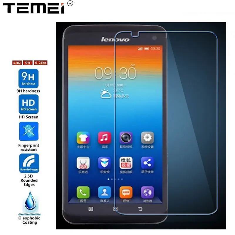Tempered Glass Screen Protector Premium 0.26mm 9H Hardness with Safe