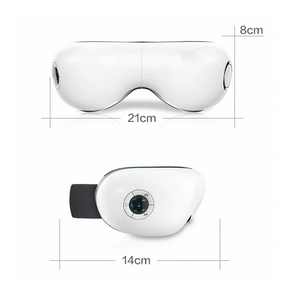  Smart Eye Massager Air Pressure Shiatsu Massage Relieve Fatigue Eyes SPA Far-infrared Heating Relax - 33030639087