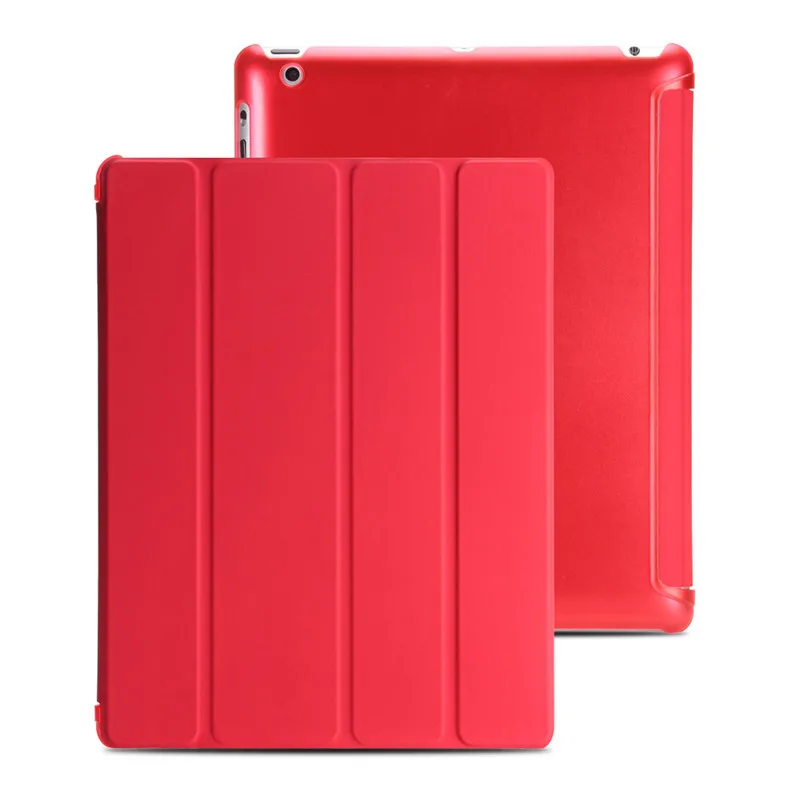 Чехол для iPad 2 3 4, golp Ultra Slim искусственная кожа флип чехол мягкая Вернуться ТПУ Magentic Smart Cover для iPad 2 3 4 A1430 a1460