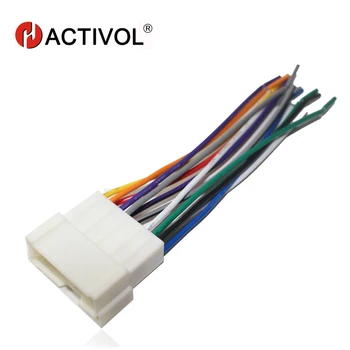 

Car Radio Stereo Female ISO Plug Power Adapter Wiring Harness Special for Hyundai Sonata Elantra Tucson ISO harness power cable