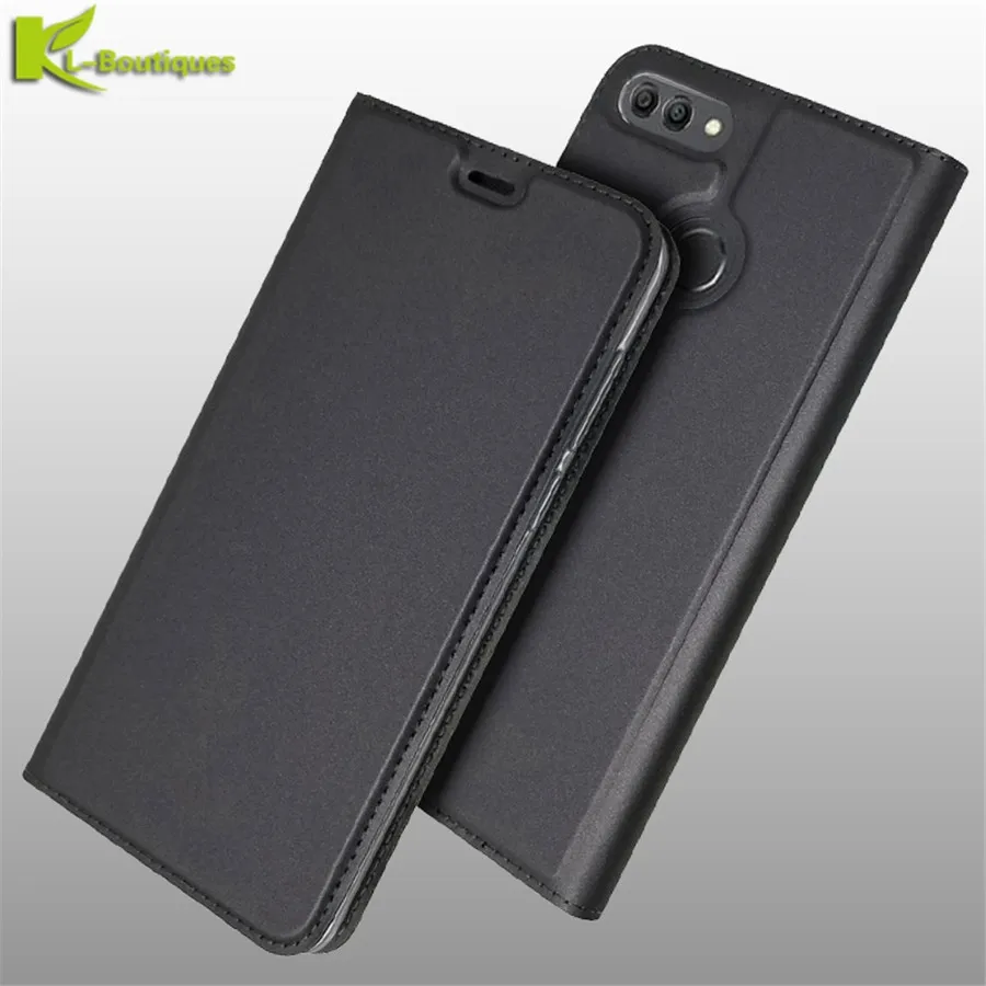 

Y92018 Case on sFor Coque Huawei Y9 2018 Cover for Fundas Huawei Y9 Y 9 2018 3D Luxury Vintage Wallet Magnet Flip Leather Cases